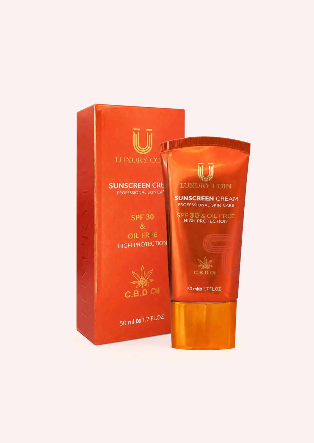 کرم ضد آفتاب SPF 30 لاکچری کوین | فاقد چربی و مناسب پوست چرب