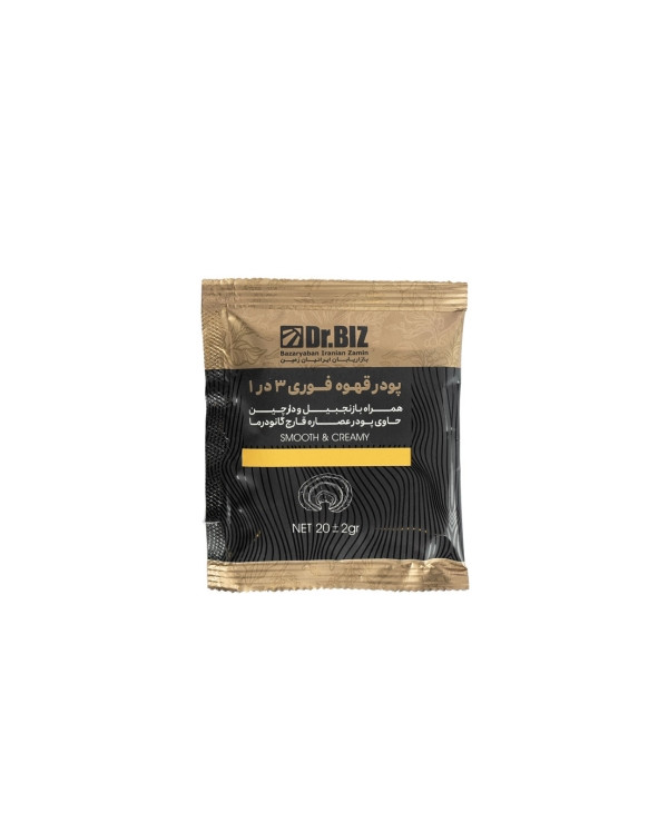 قهوه ماسالا با قارچ گانودرما اصل 20 عددی
